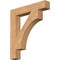 Ekena Millwork Westlake Block Smooth Bracket, Western Red Cedar, 5 1/2"W x 34"D x 38"H BKT06X34X38WTL05SWR - alternate 1